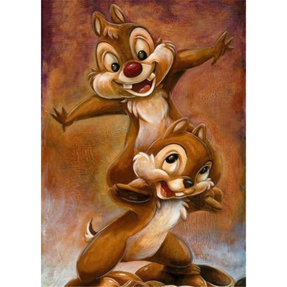 Diamond Painting | Full Round | Chip and Dale