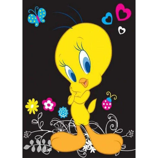 Diamond Painting | Full Round | Tweety Bird