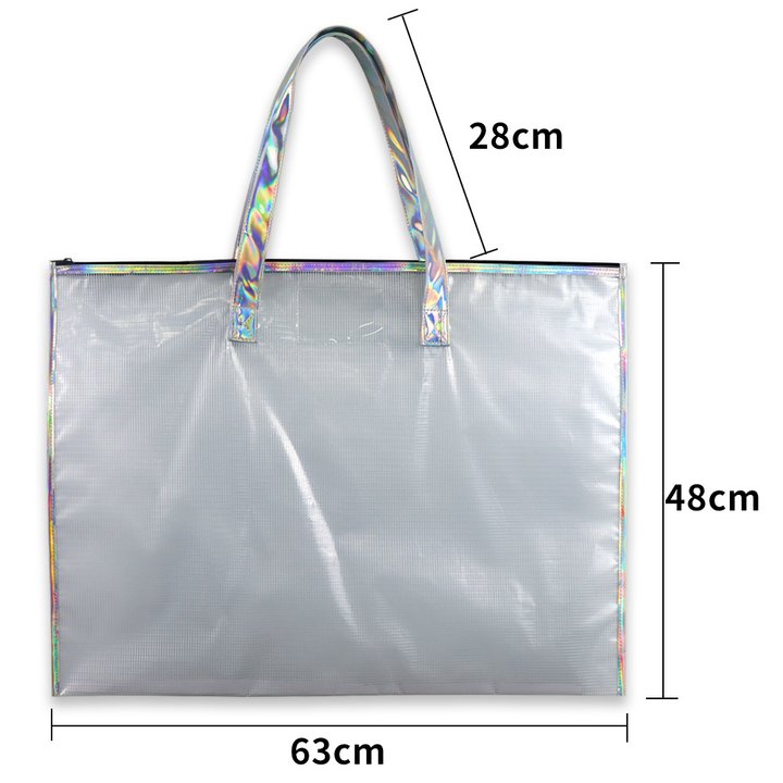 25x19in (63.5x48cm) Grand sac de peinture au diamant avec poignée et fermeture à glissière / Sac de rangement étanche pour oeuvres d'art-TOOL