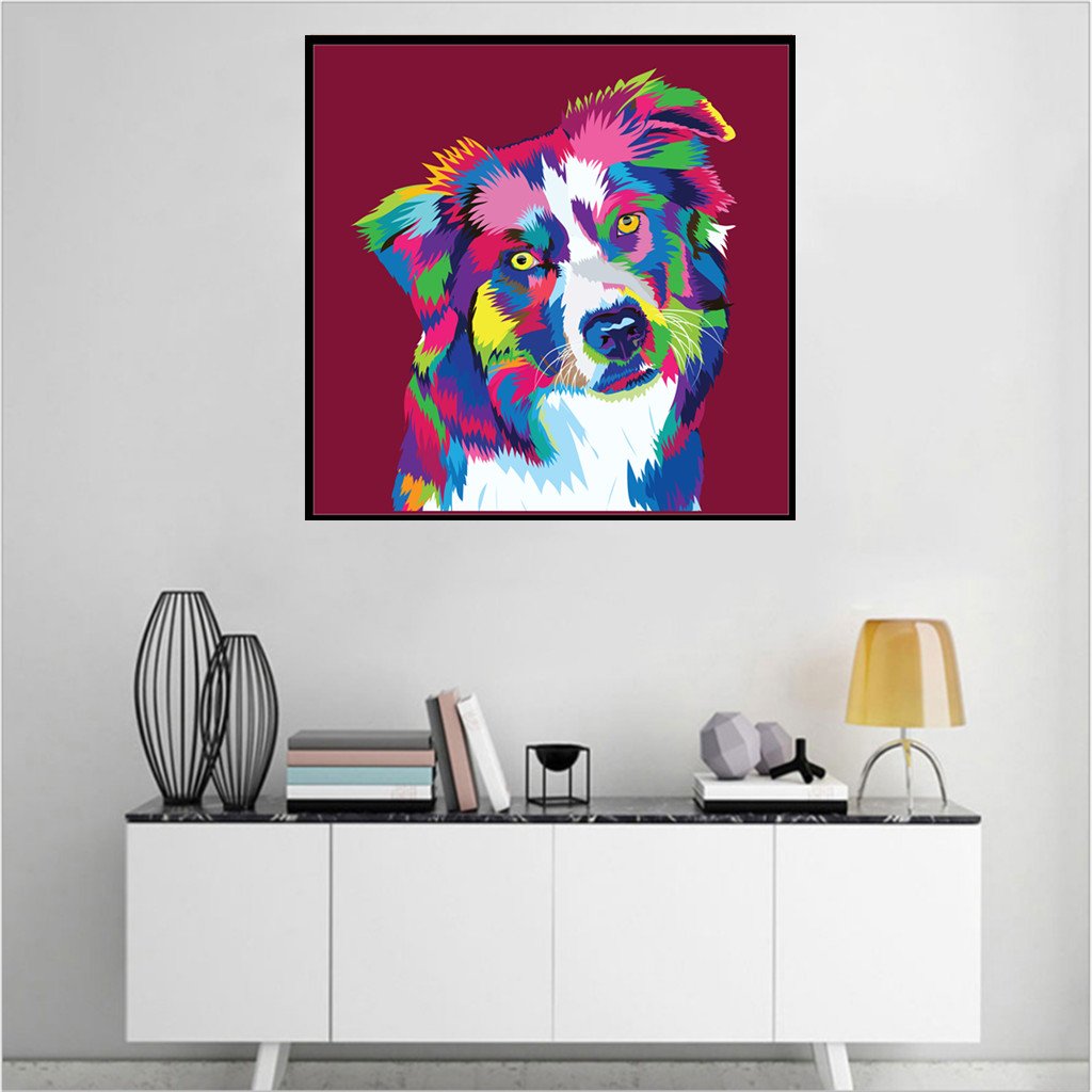 Dog | Full Round Diamond Painting Kitsswan