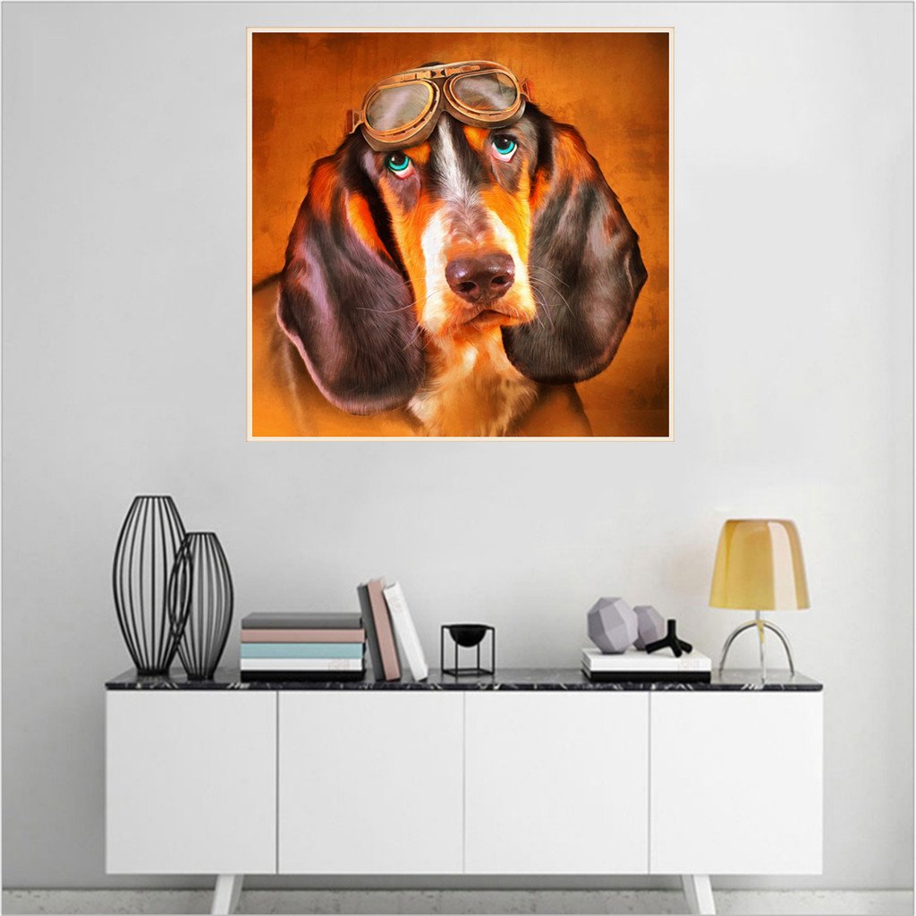 Dog | Full Round Diamond Painting Kits