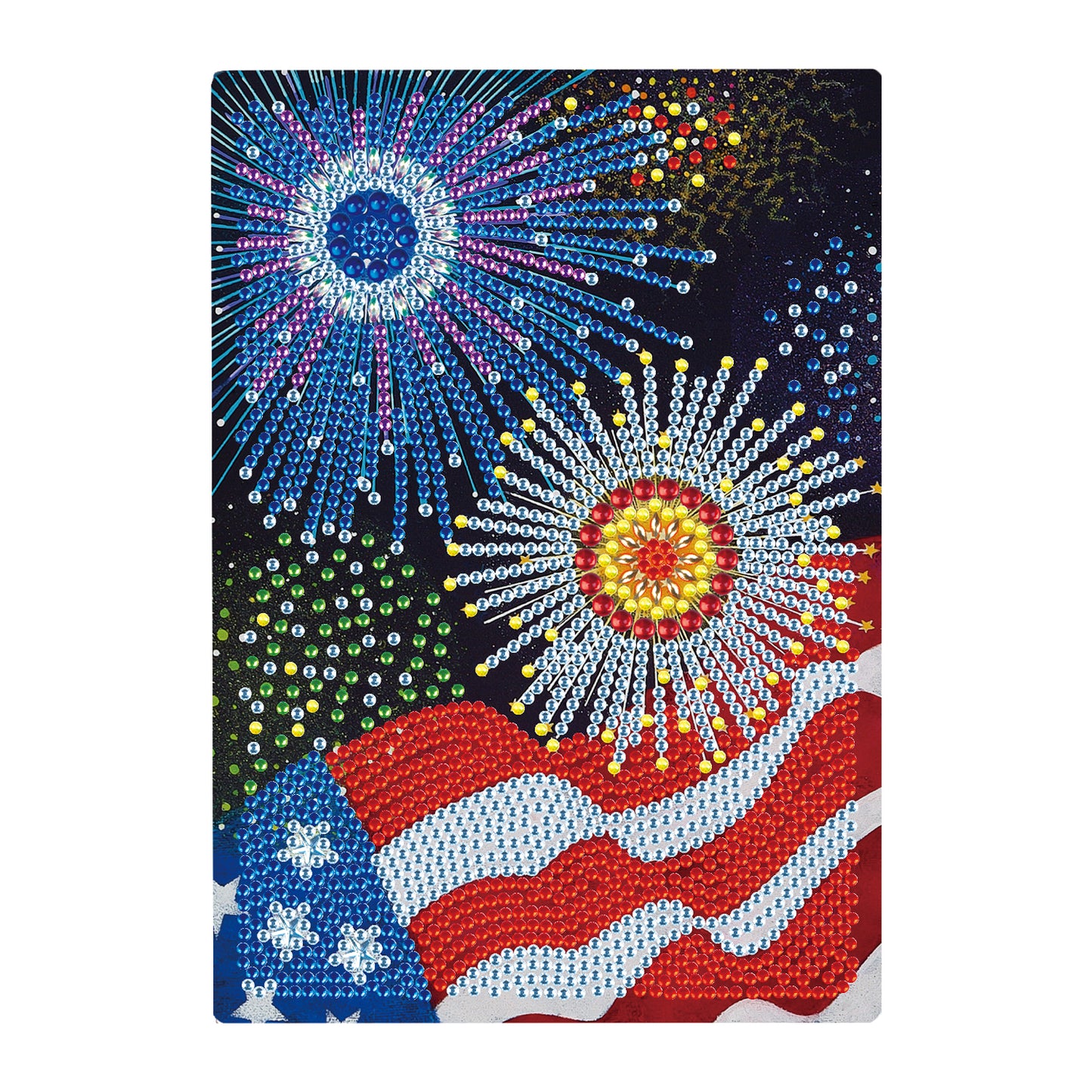 A5 5D Notebook DIY  Special Shape Rhinestone Diary Book | Fireworks