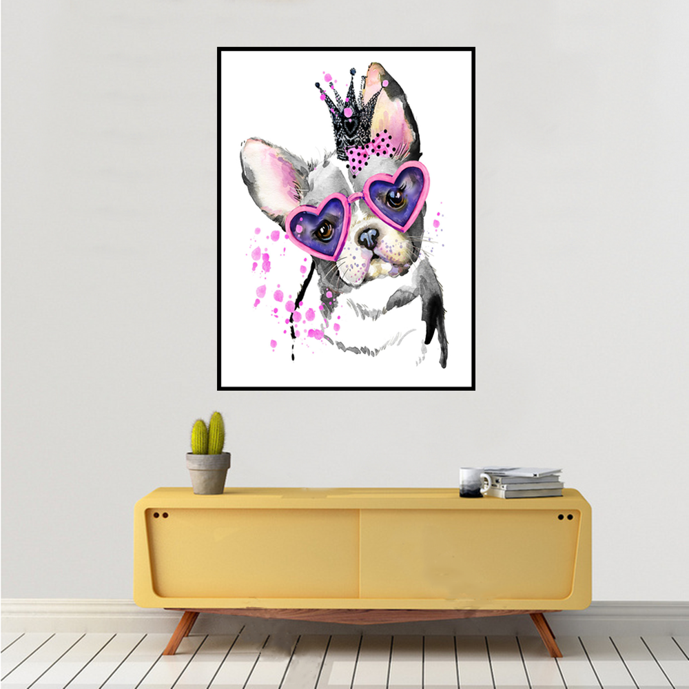 Dog | Full Round Diamond Painting Kits