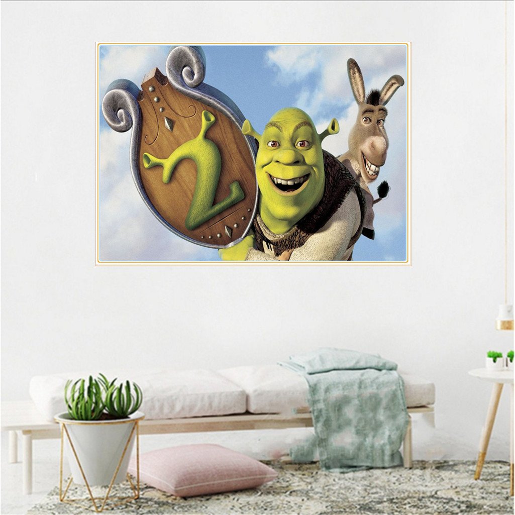 Shrek | Full Round Diamond Painting Kits