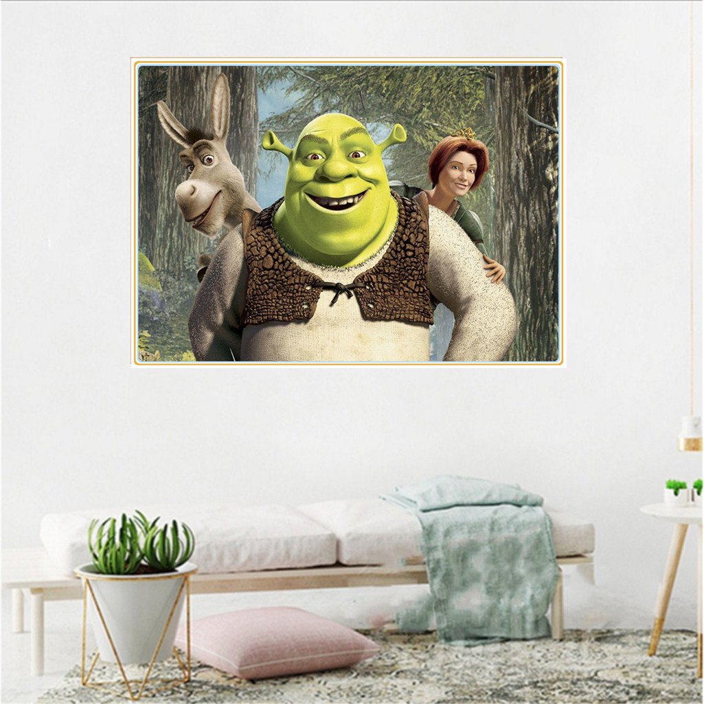 Shrek | Full Round Diamond Painting Kits