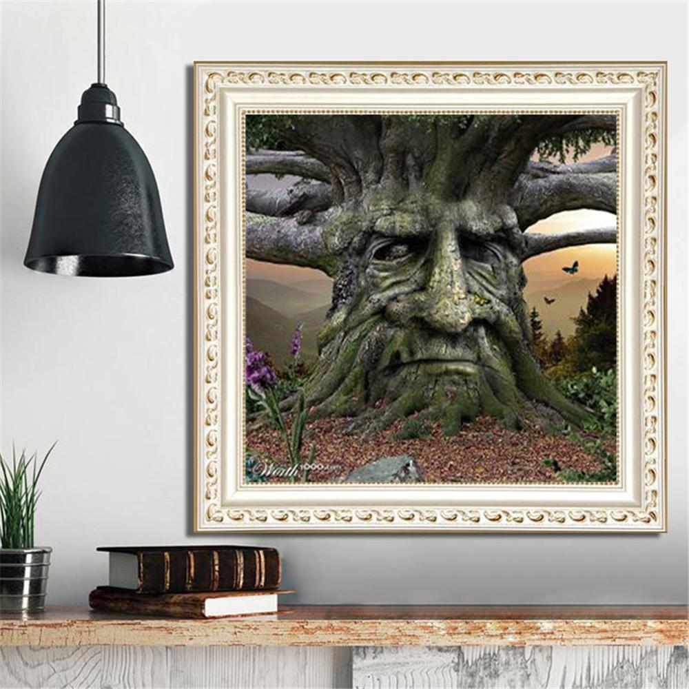 Face tree | Full Square Diamond Painting Kits