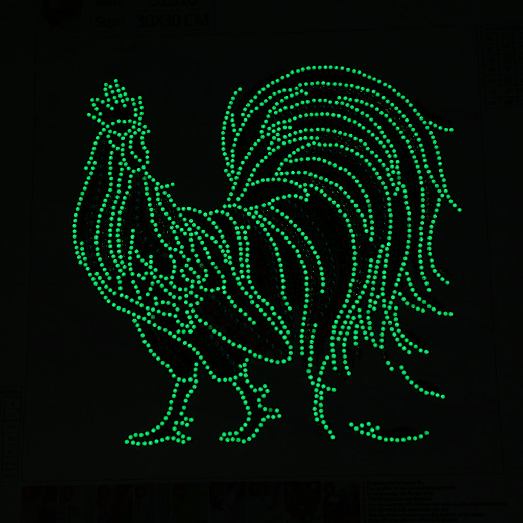 Cock | Luminous Diamond Painting Kits