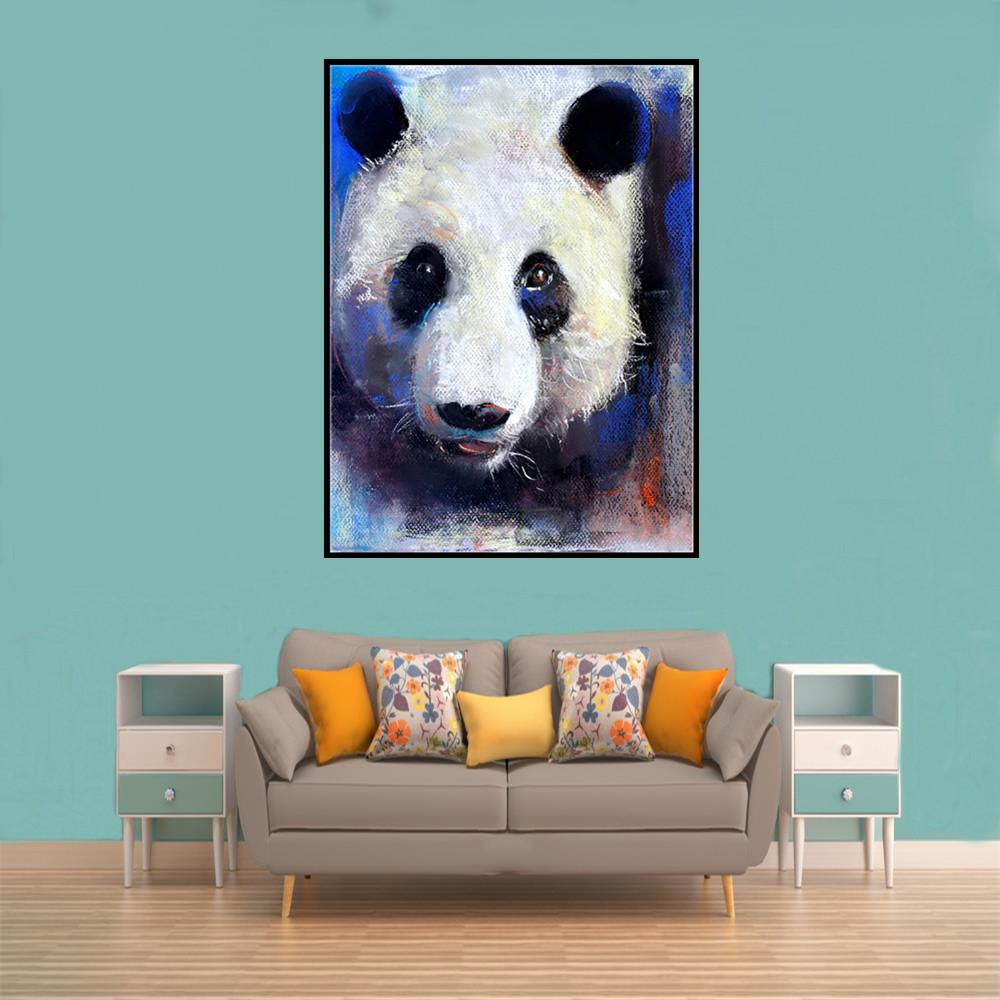 Panda | Kitscock complet de peinture au diamant rond 