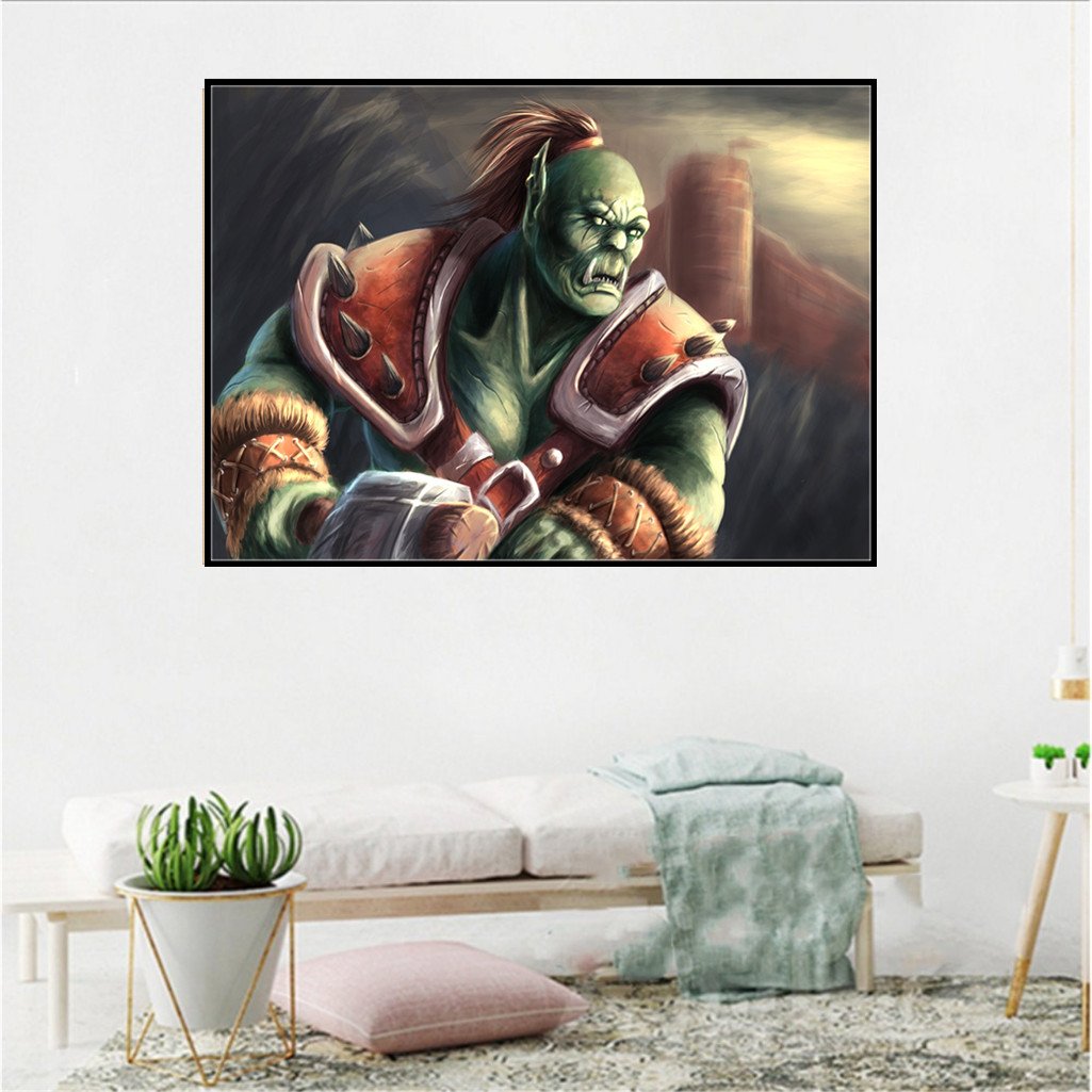 Orc | Full Round Diamond Painting Kits