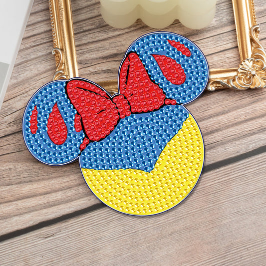 DIY Coaster Special Shaped Diamond Painting | Mickey