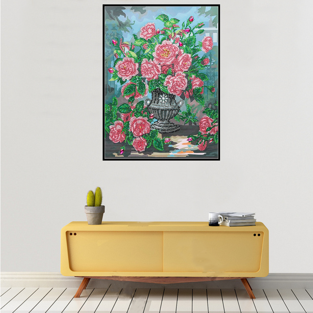 Vase of flowers | Special Shaped Diamond Painting Kits