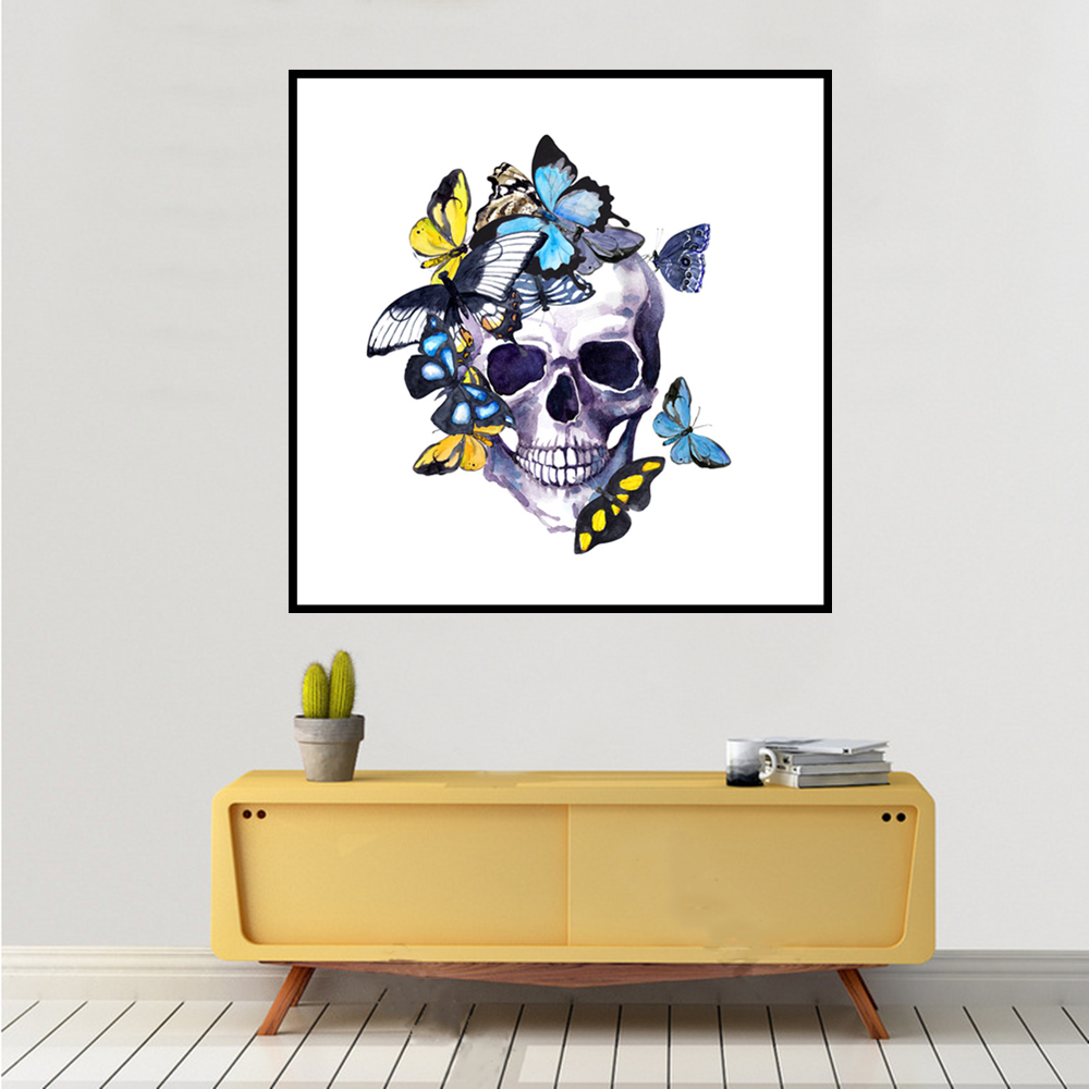 Skull | Full Round Diamond Painting Kits