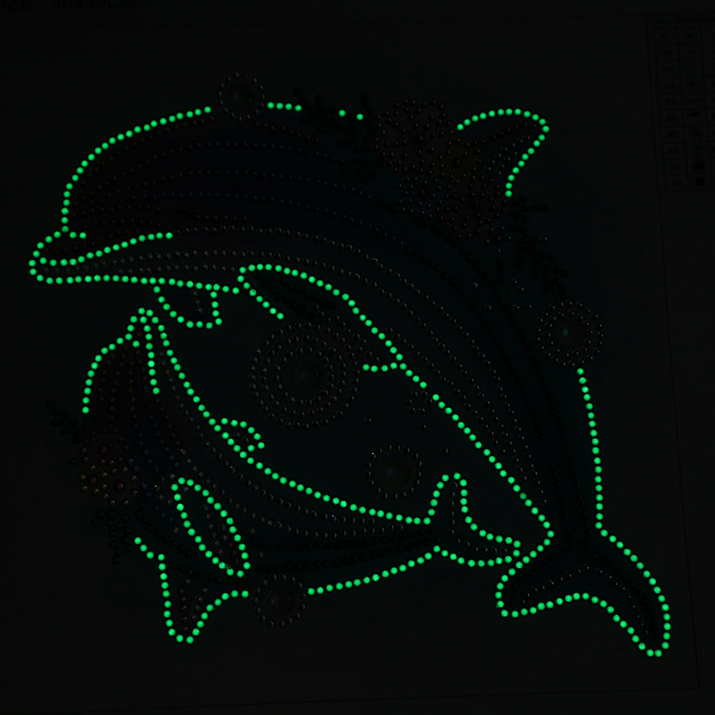 Dolphin | Luminous Diamond Painting Kits