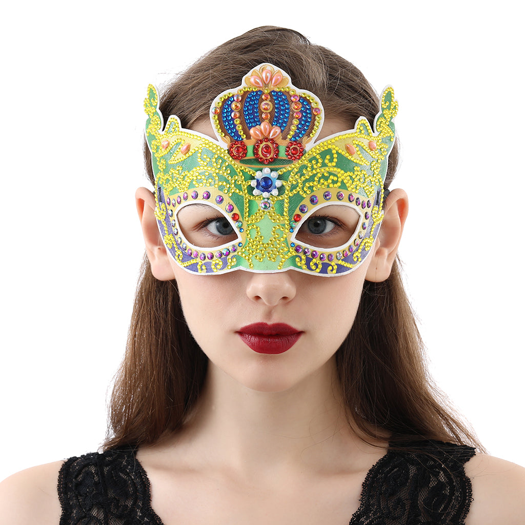 Masque de peinture au diamant | Couronne 