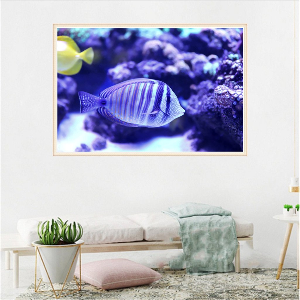 Tropical Fish | Full Round Diamond Painting Kits