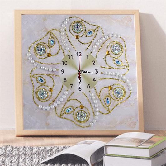 butterfly clock | Crystal Rhinestone Diamond Painting Kits