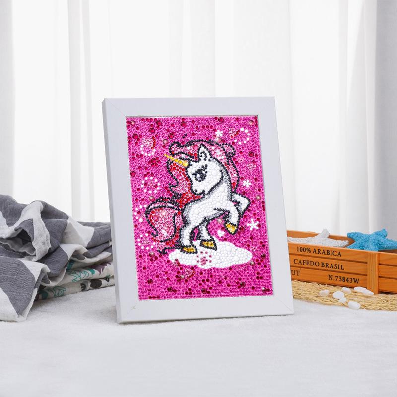 Children's Series-Unicorn Crystal Diamond Painting-（Frameless）