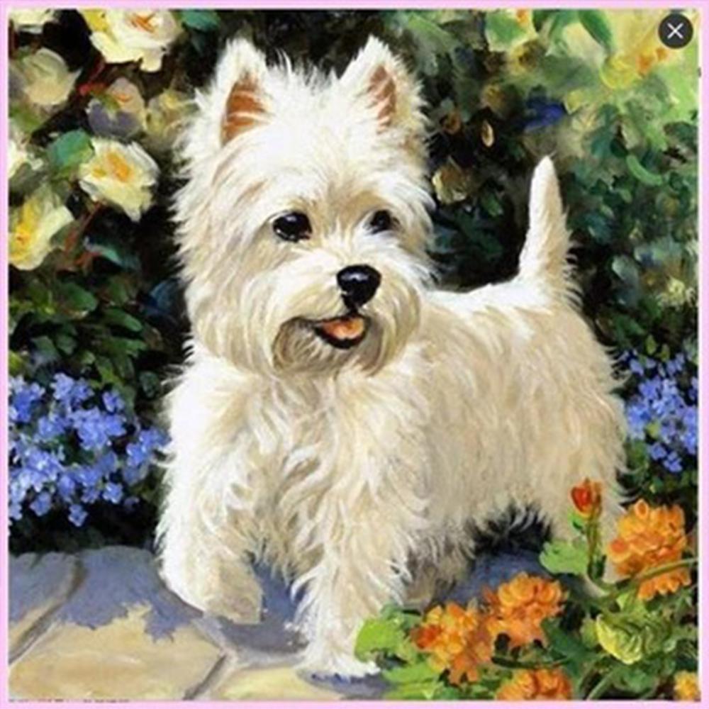 Dog | Full Round Diamond Painting Kits