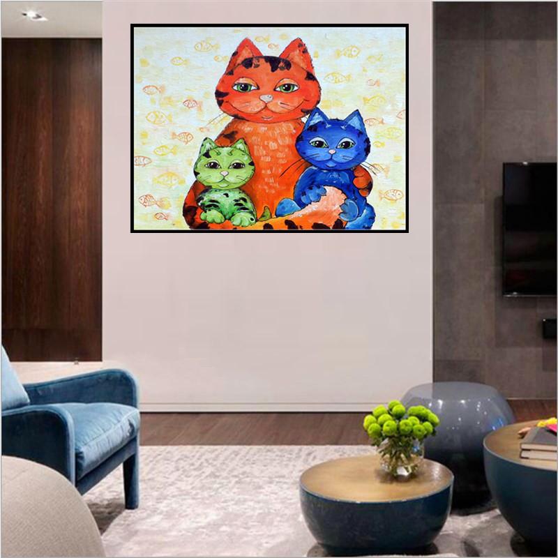 Cat | Full Round Diamond Painting Kits