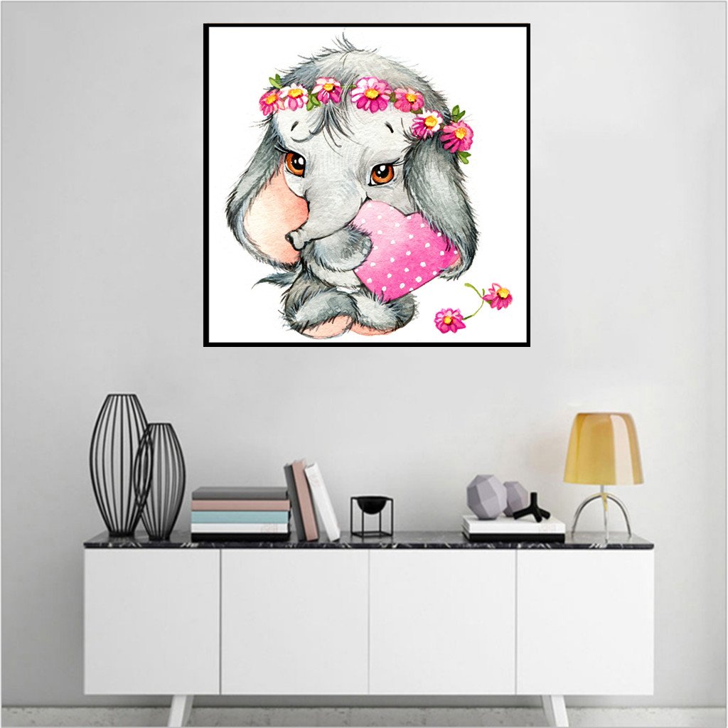 Elephant | Full Round Diamond Painting Kitsswan