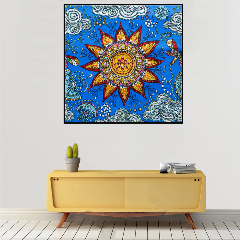 Mandala flower | Special Shaped Diamond Painting Kits