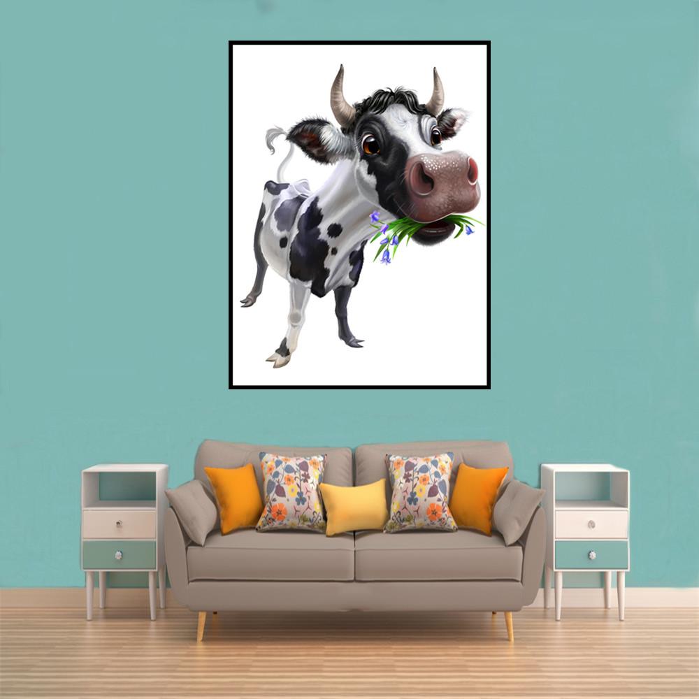 Cows | Full Round Diamond Painting Kits