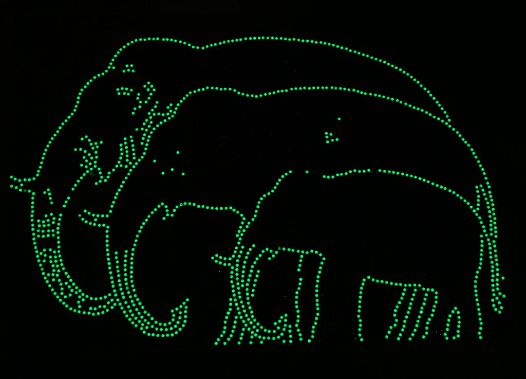 Elephant | Luminous Diamond Painting Kits