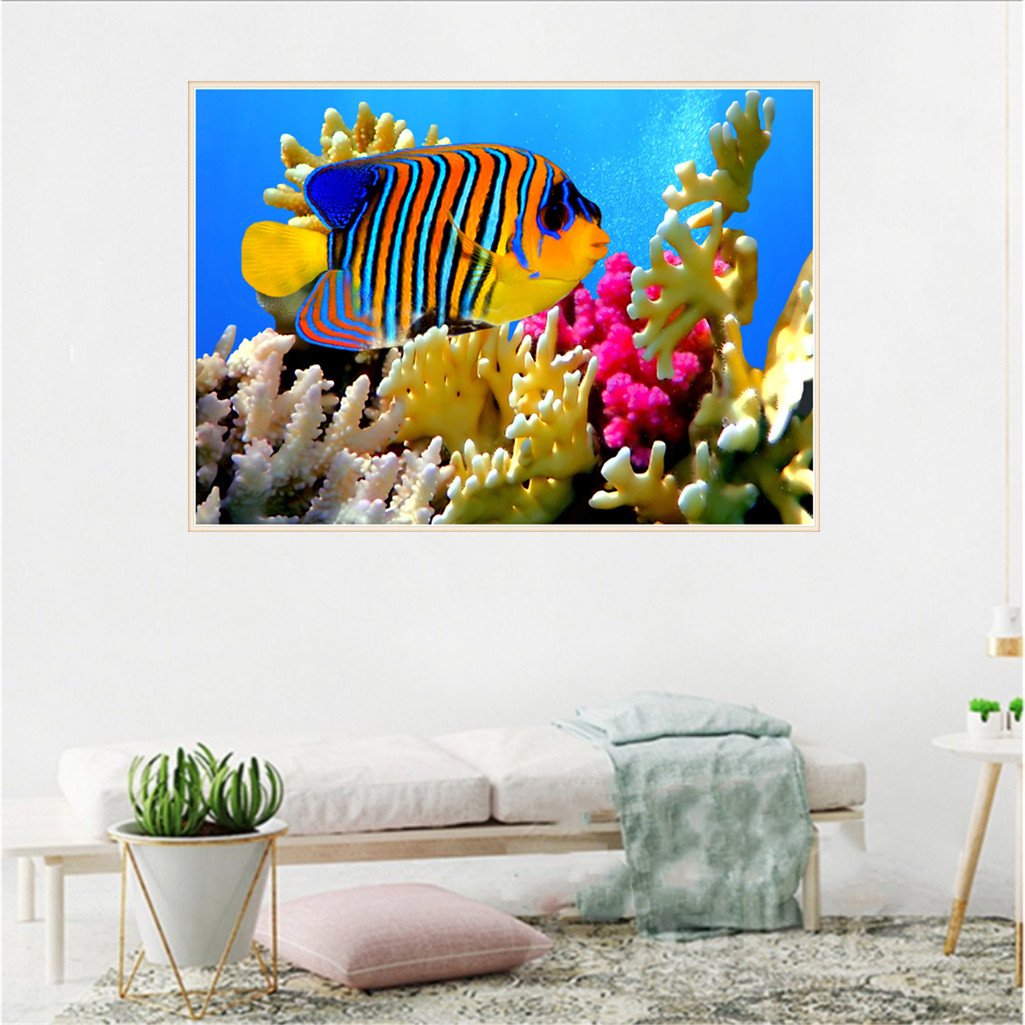 Fish | Full Round Diamond Painting Kitscactus