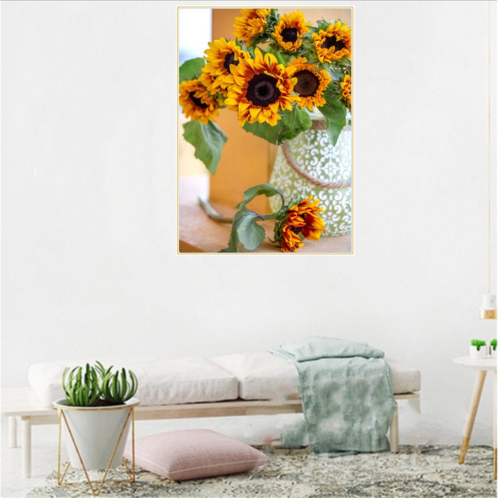 Sunflower | Full Round Diamond Painting Kits