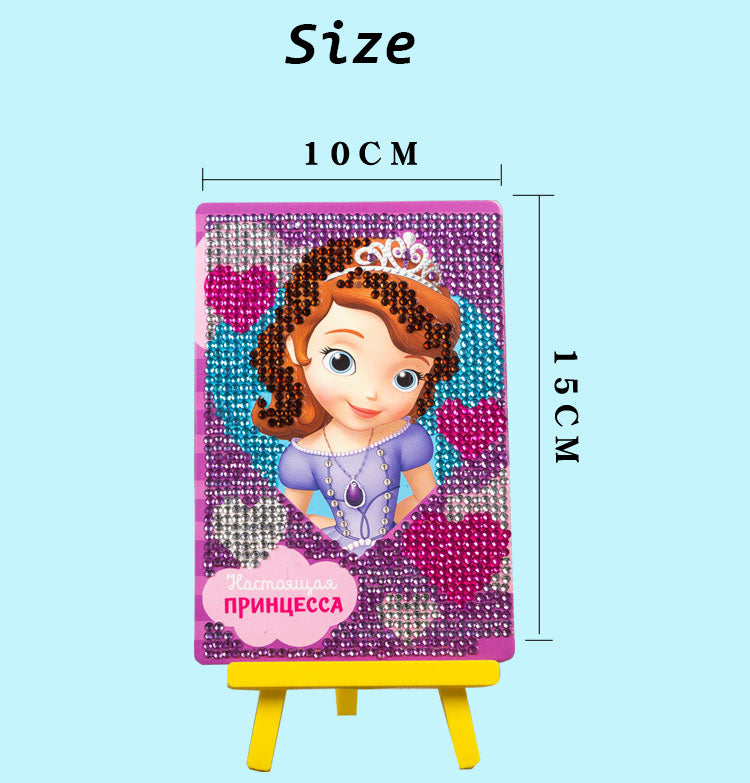 Princess | Crystal Rhinestone Diamond Painting Kits for children with Tripod