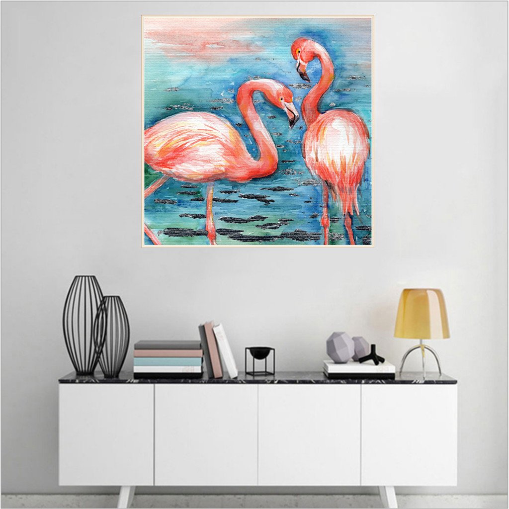 Flamingo | Full Round Diamond Painting Kits