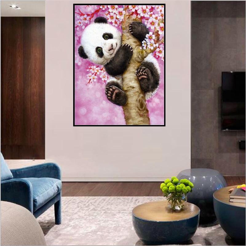 Panda | Full Round Diamond Painting Kits