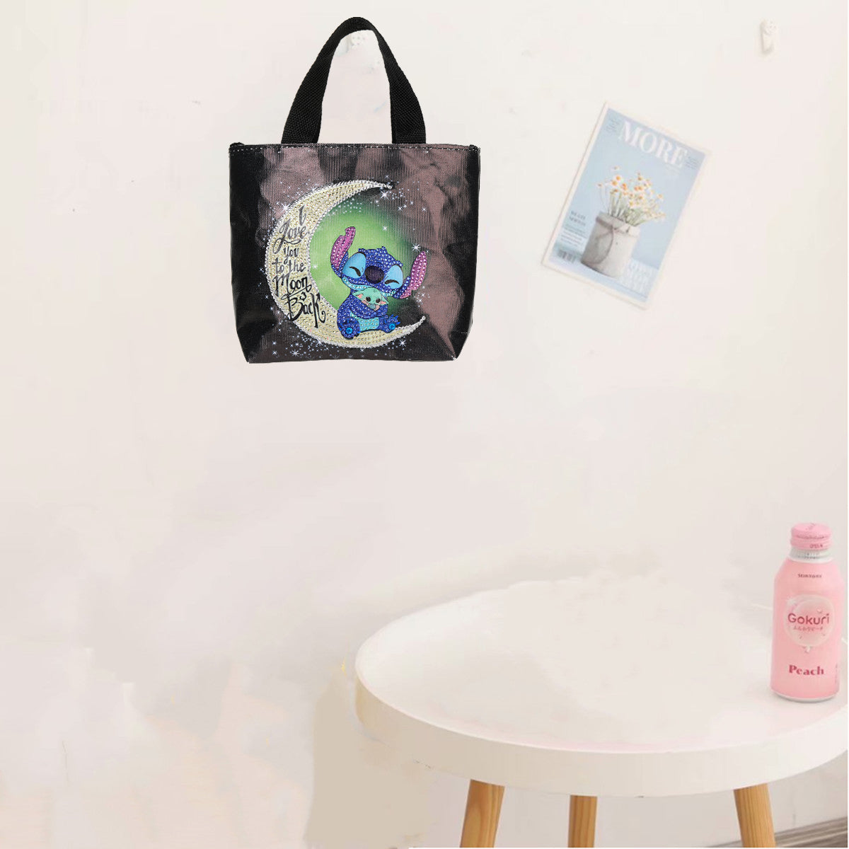 DIY special-shaped Diamond painting package Children's handbag | Stitch