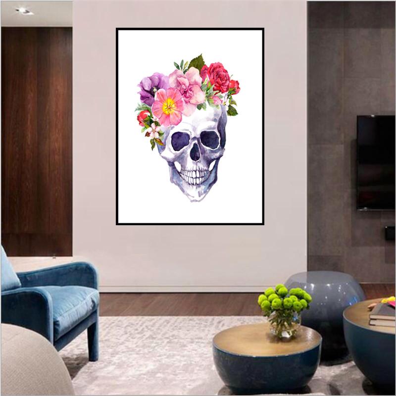 Skull | Full Round Diamond Painting Kits