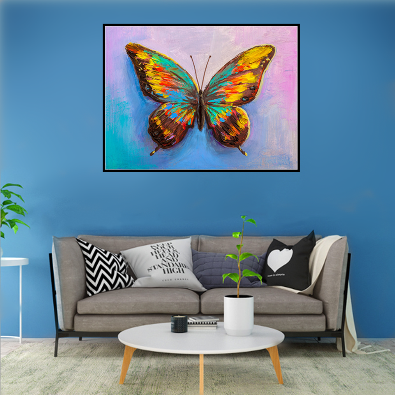 Papillon | Kits complets de peinture au diamant rond