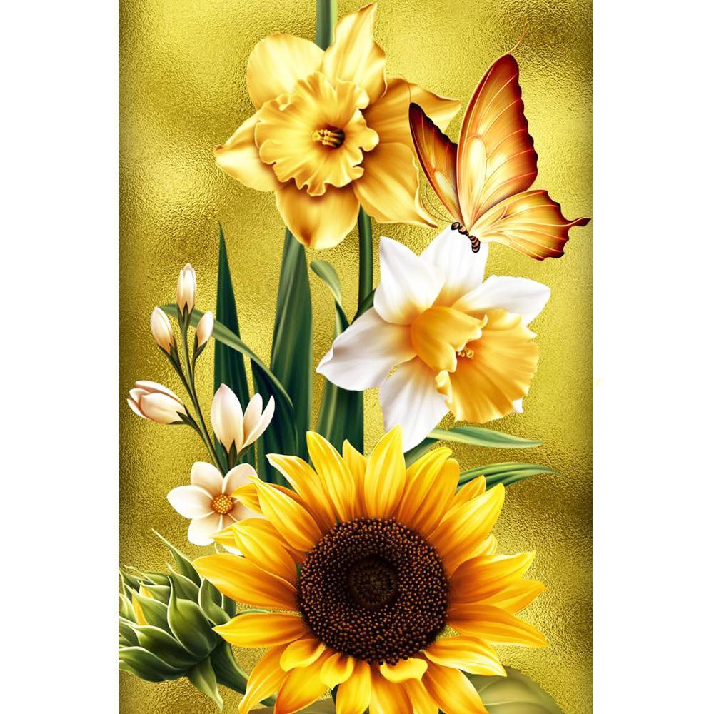 sunflower  | Full Round Diamond Painting Kits