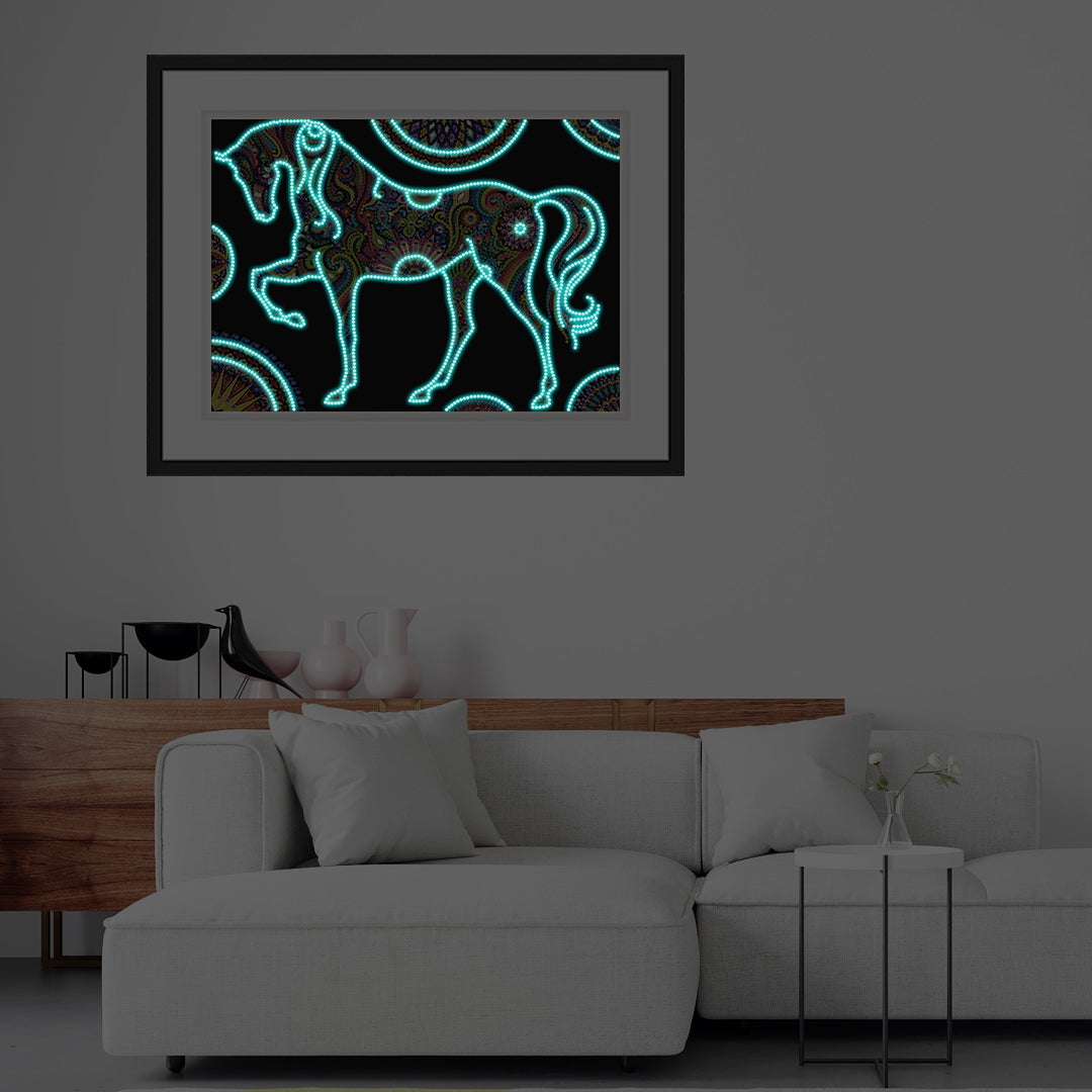 horse | Luminous Diamond Painting Kits