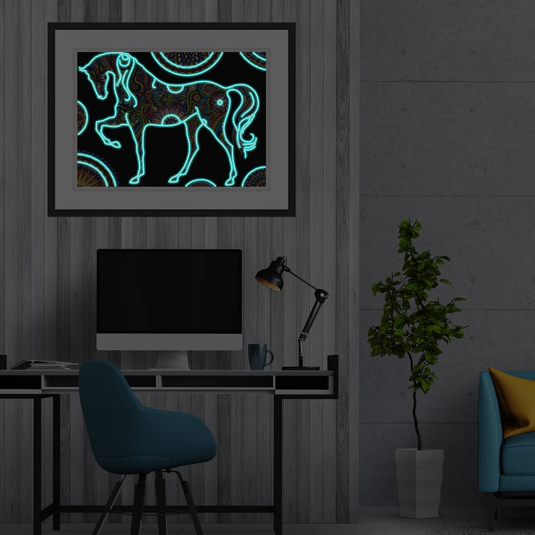 horse | Luminous Diamond Painting Kits