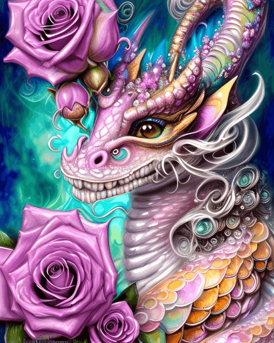 AB Diamond Painting  |  Dragon