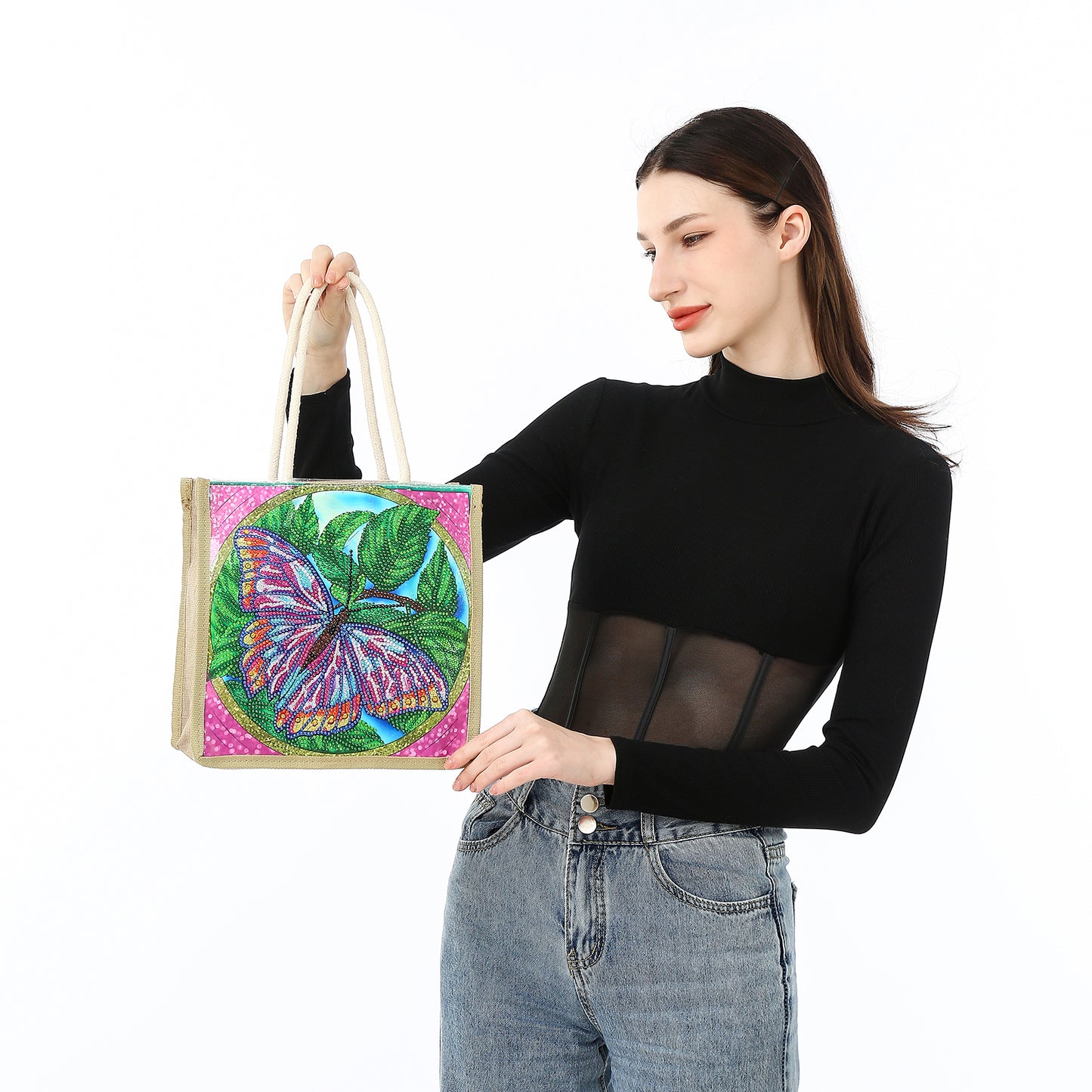 DIY special-shaped Diamond painting package Bag | Butterfly