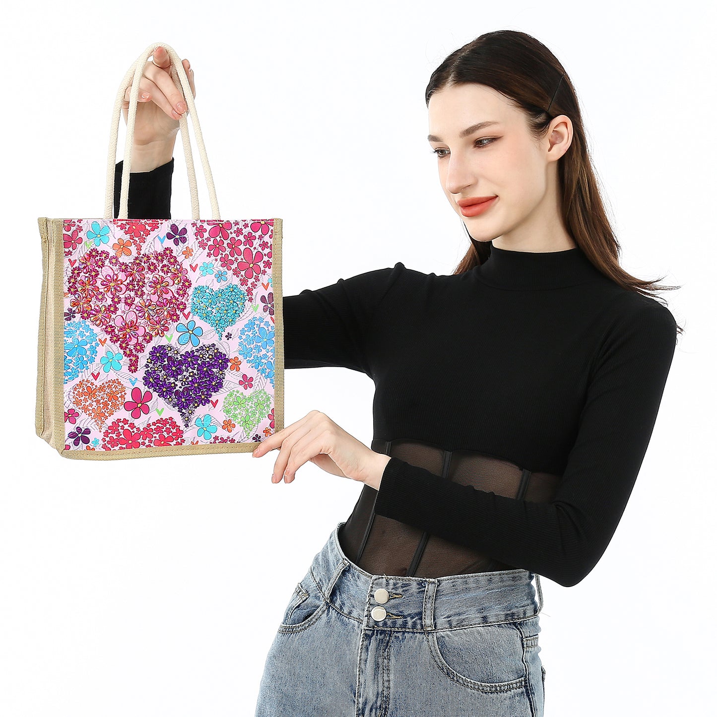 DIY special-shaped Diamond painting package Bag | Heart