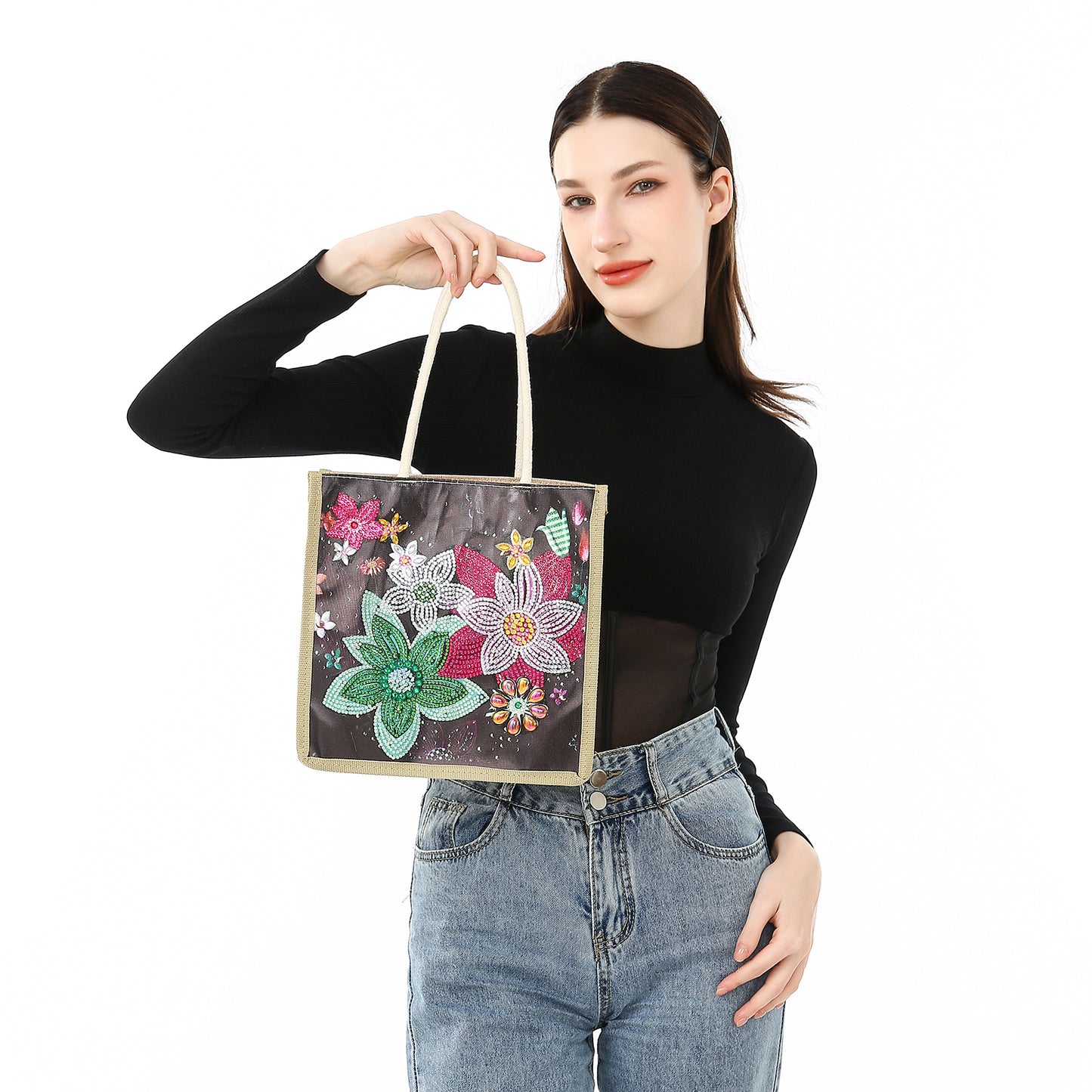 DIY special-shaped Diamond painting package Bag | Flower