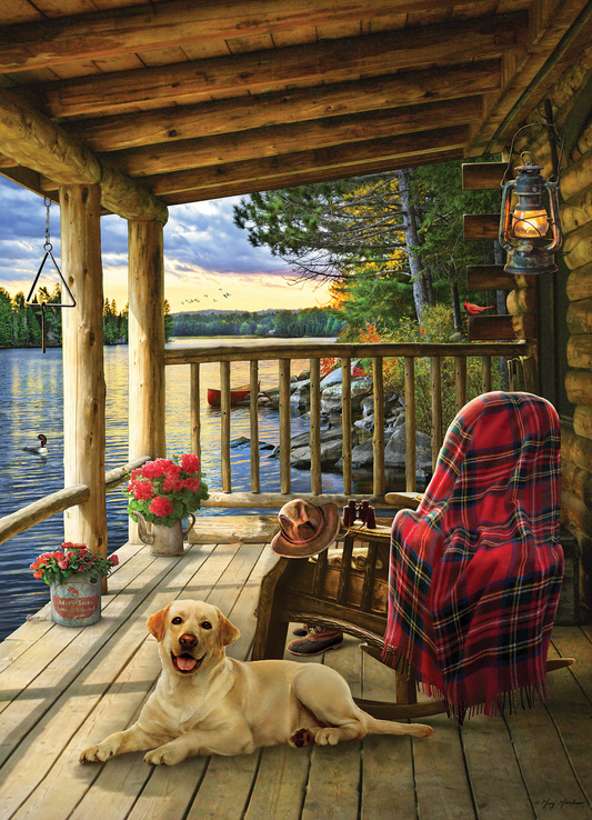 AB Diamond Painting  |  Cabin Porch