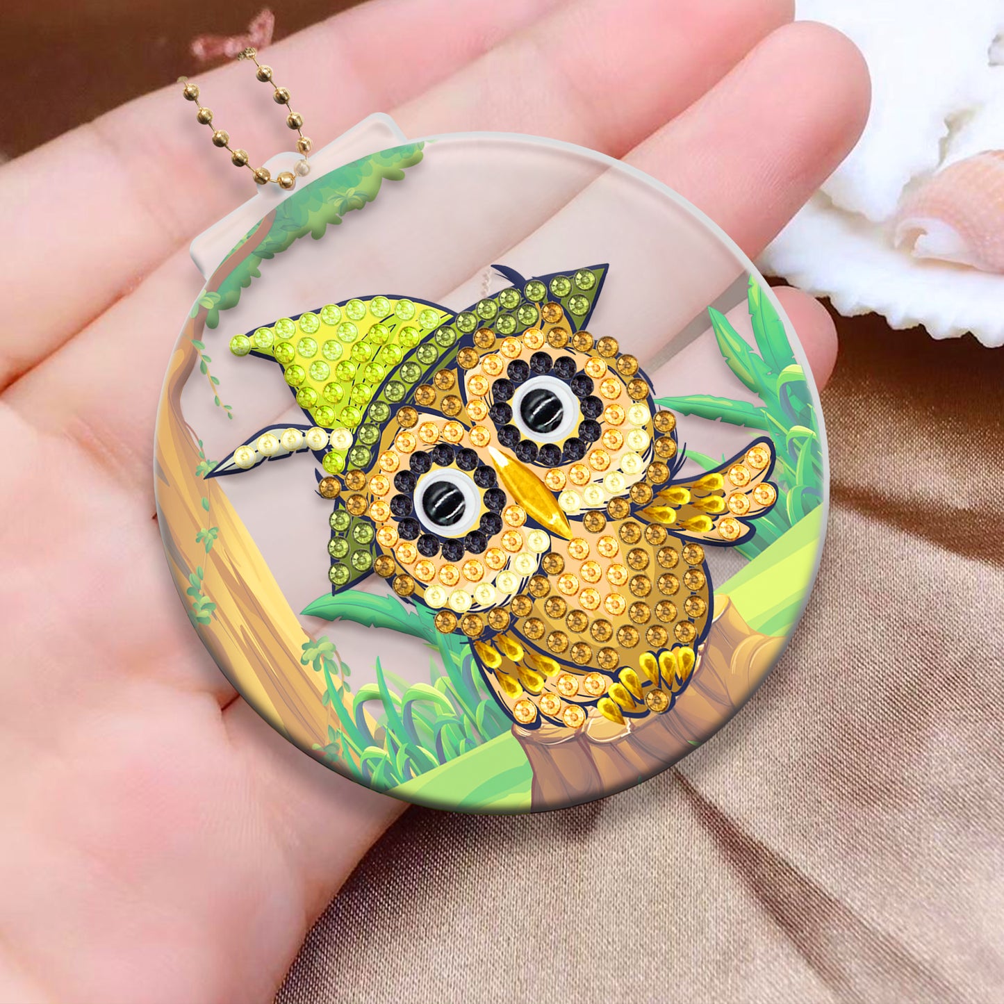 DIY keychain | Owl | Two Piece Set