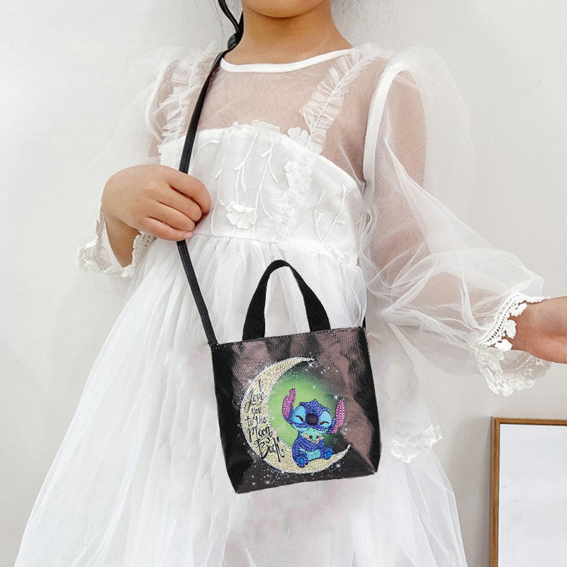 DIY special-shaped Diamond painting package Children's handbag | Stitch