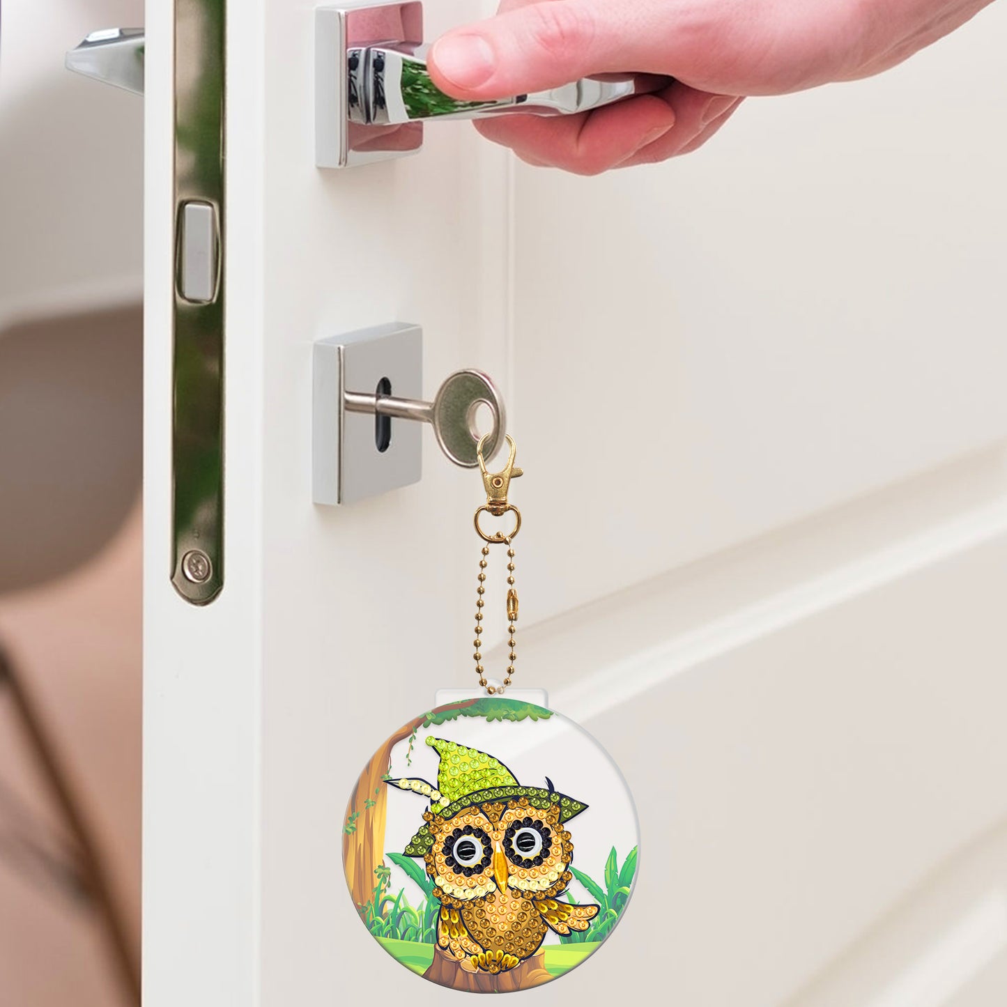 DIY keychain | Owl | Two Piece Set