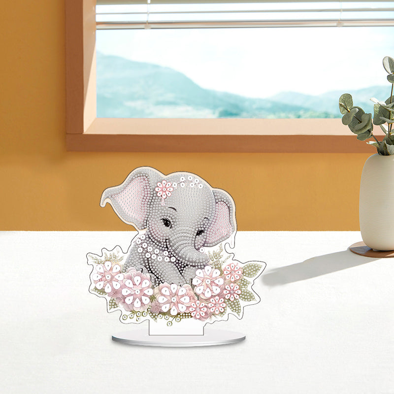 Diamond Painting Ornament | Elephant