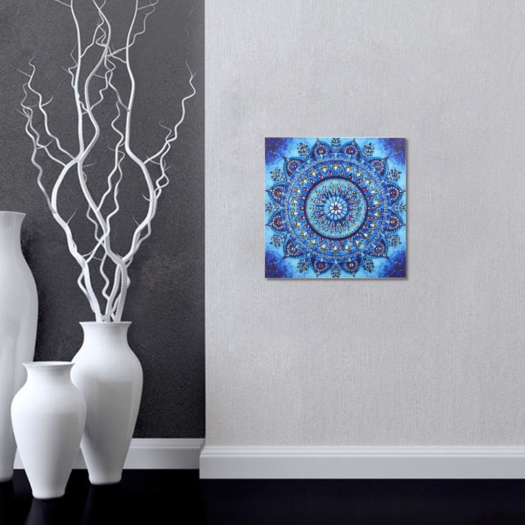 Mandala flower | Special Shaped Diamond Painting Kits