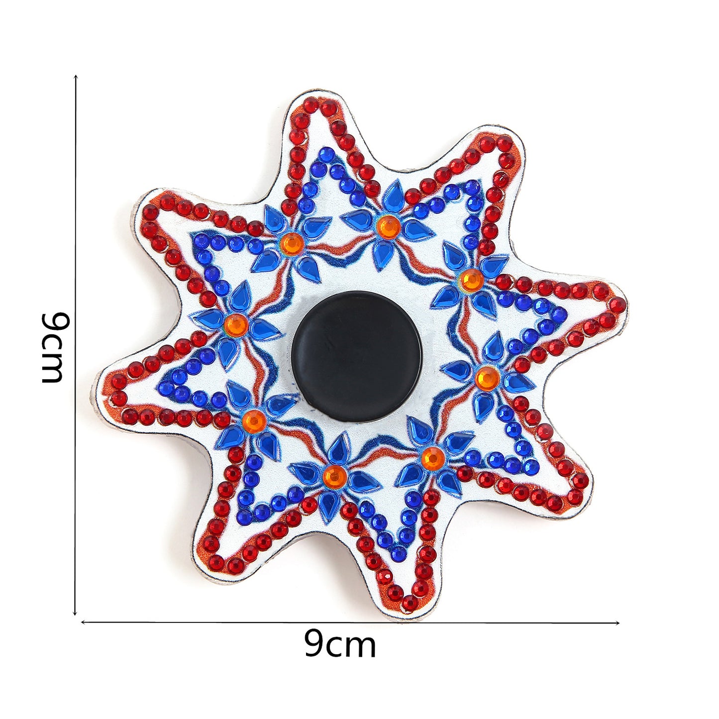 DIY Diamond Painting Fingertip Gyro Spinner - Mandala