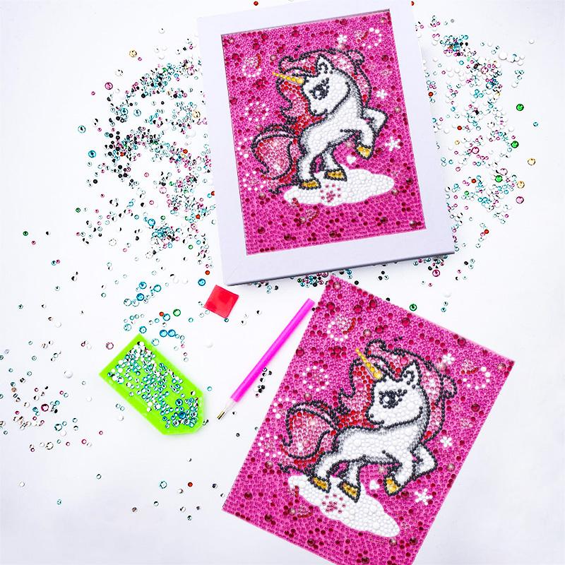 Children's Series-Unicorn Crystal Diamond Painting-（Frameless）